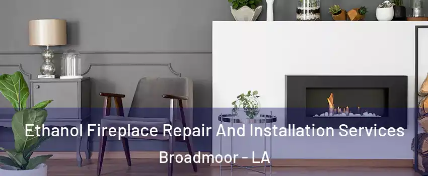 Ethanol Fireplace Repair And Installation Services Broadmoor - LA