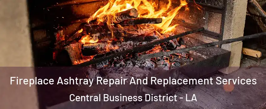 Fireplace Ashtray Repair And Replacement Services Central Business District - LA