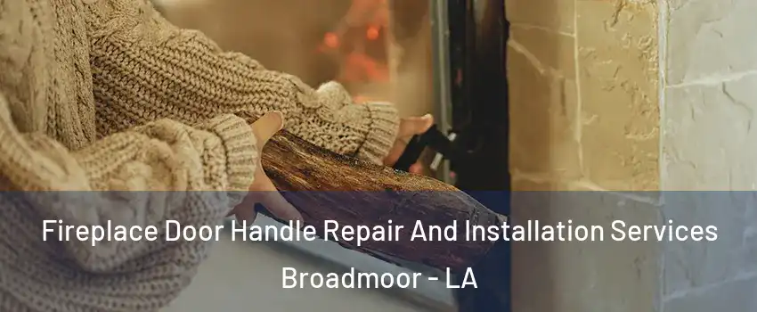 Fireplace Door Handle Repair And Installation Services Broadmoor - LA