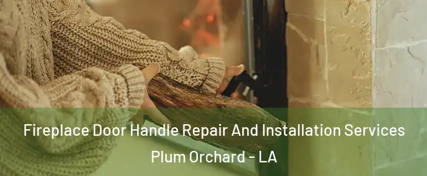 Fireplace Door Handle Repair And Installation Services Plum Orchard - LA