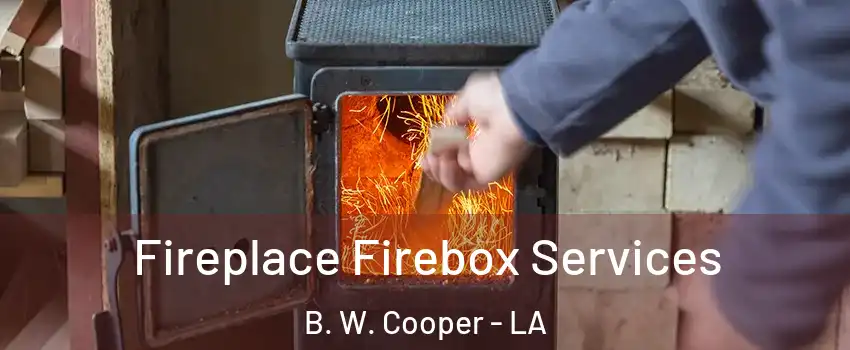 Fireplace Firebox Services B. W. Cooper - LA