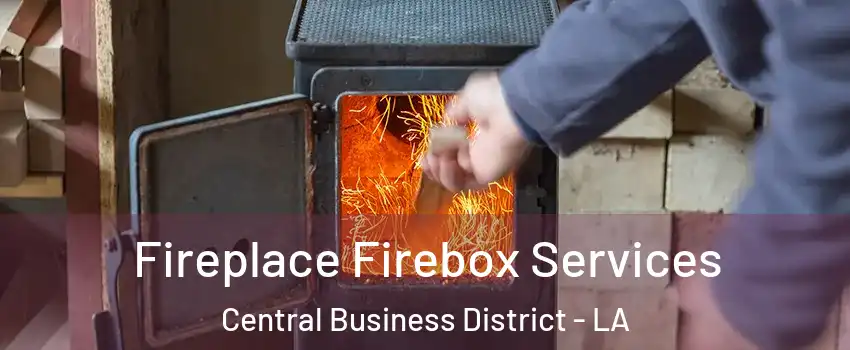 Fireplace Firebox Services Central Business District - LA