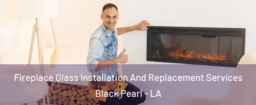 Fireplace Glass Installation And Replacement Services Black Pearl - LA