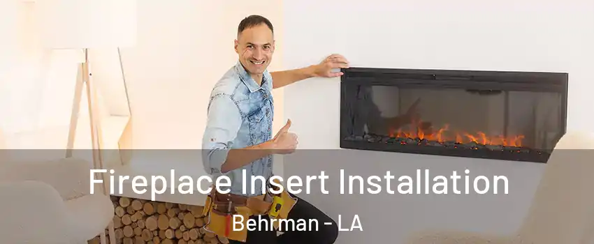 Fireplace Insert Installation Behrman - LA