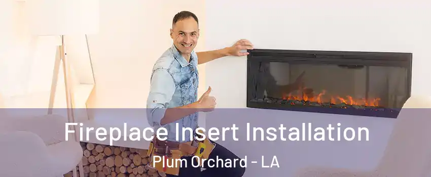 Fireplace Insert Installation Plum Orchard - LA