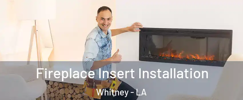 Fireplace Insert Installation Whitney - LA