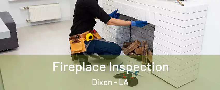 Fireplace Inspection Dixon - LA