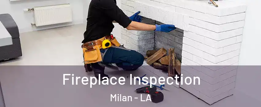 Fireplace Inspection Milan - LA