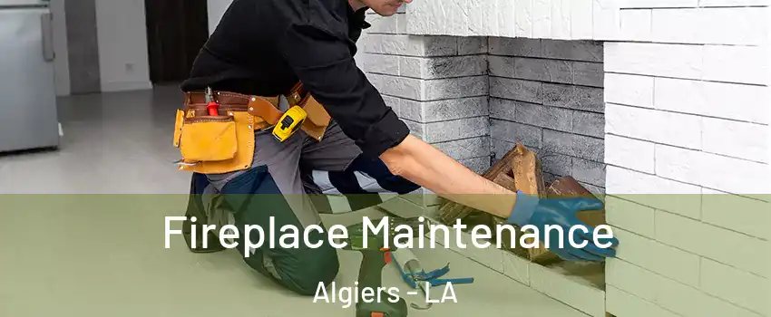 Fireplace Maintenance Algiers - LA