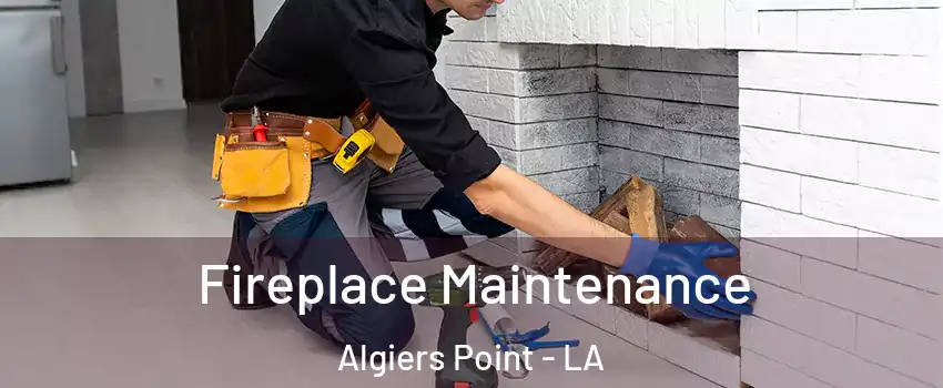 Fireplace Maintenance Algiers Point - LA