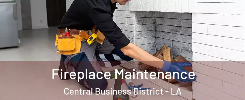 Fireplace Maintenance Central Business District - LA