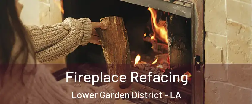 Fireplace Refacing Lower Garden District - LA