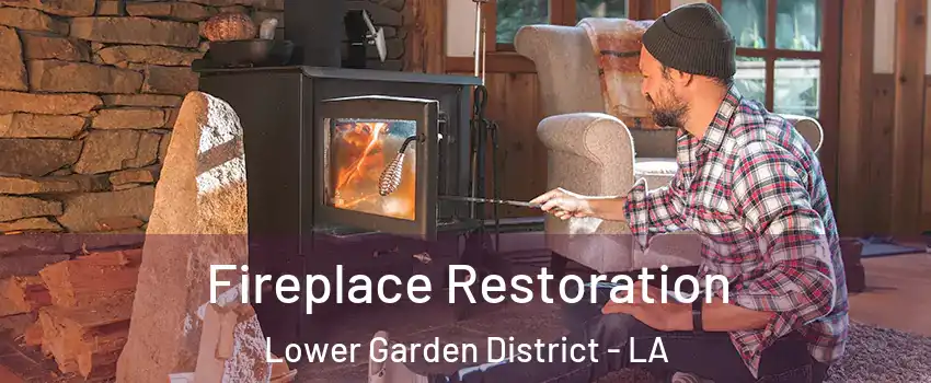 Fireplace Restoration Lower Garden District - LA