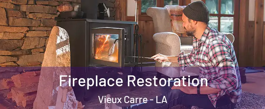 Fireplace Restoration Vieux Carre - LA