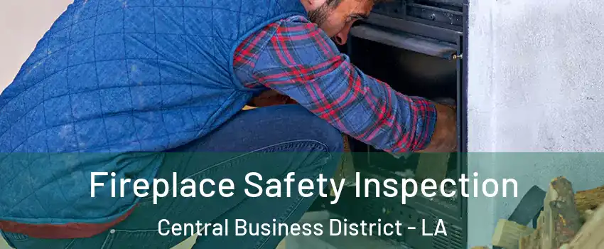 Fireplace Safety Inspection Central Business District - LA