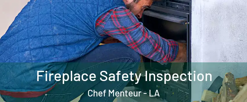 Fireplace Safety Inspection Chef Menteur - LA