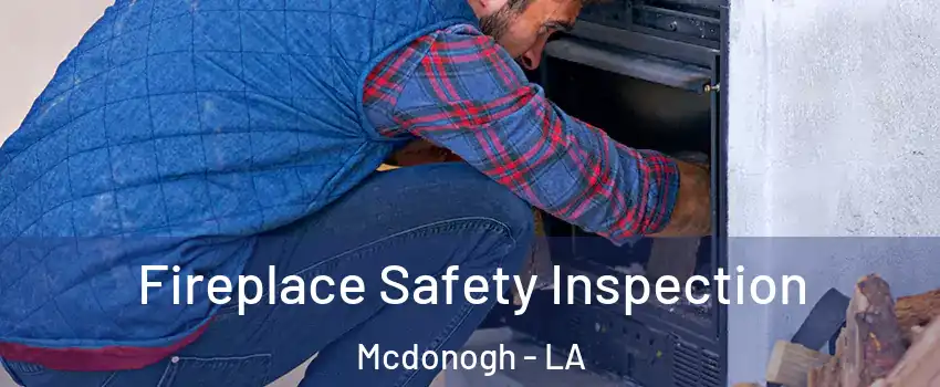 Fireplace Safety Inspection Mcdonogh - LA