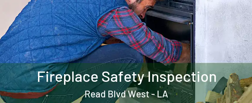 Fireplace Safety Inspection Read Blvd West - LA