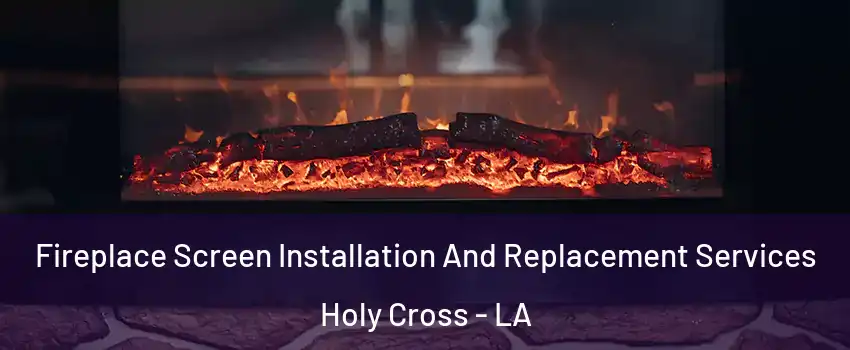 Fireplace Screen Installation And Replacement Services Holy Cross - LA