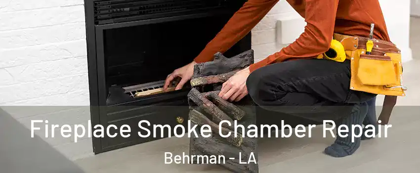 Fireplace Smoke Chamber Repair Behrman - LA