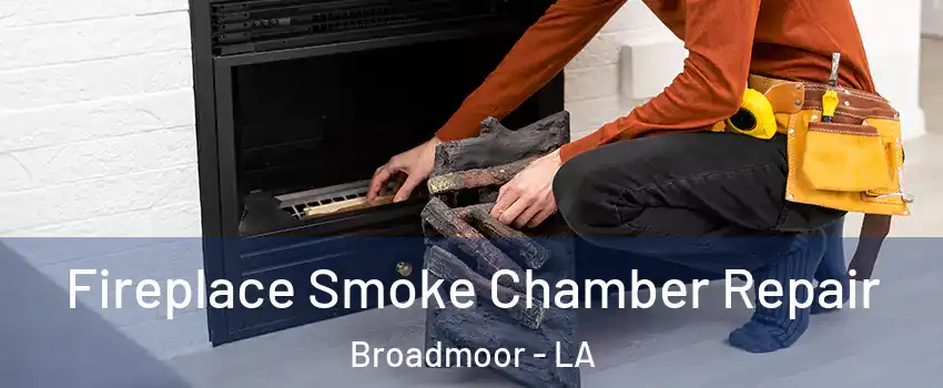 Fireplace Smoke Chamber Repair Broadmoor - LA