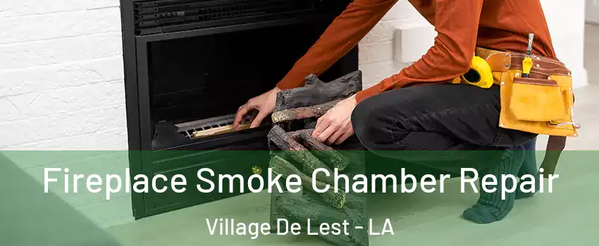 Fireplace Smoke Chamber Repair Village De Lest - LA