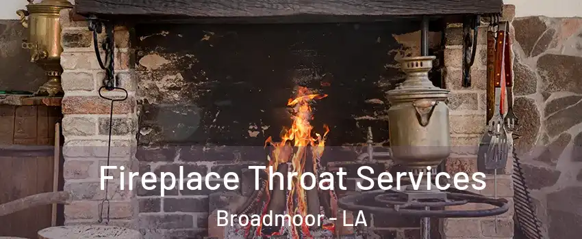 Fireplace Throat Services Broadmoor - LA