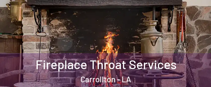 Fireplace Throat Services Carrollton - LA