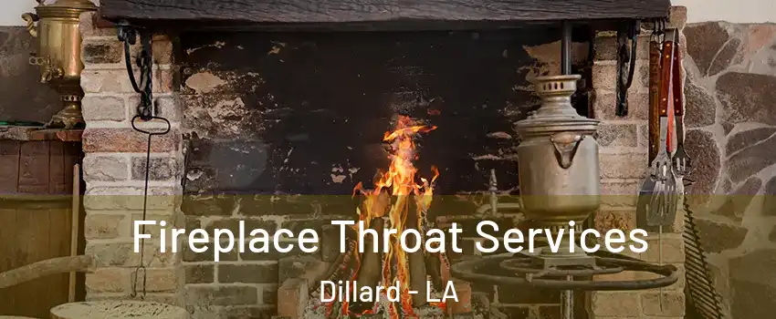 Fireplace Throat Services Dillard - LA