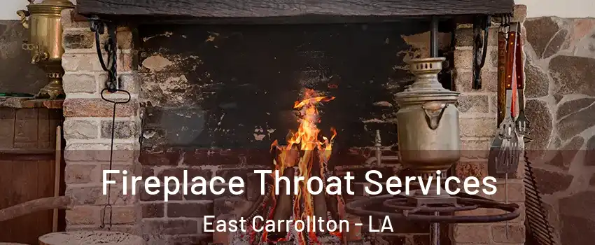 Fireplace Throat Services East Carrollton - LA