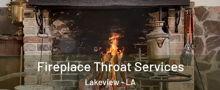 Fireplace Throat Services Lakeview - LA