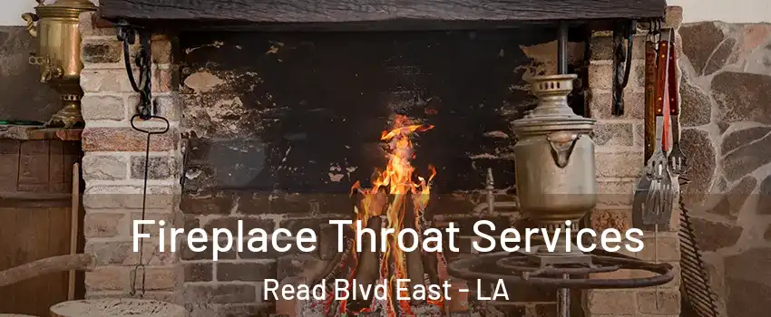 Fireplace Throat Services Read Blvd East - LA