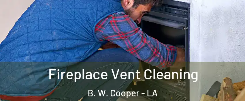 Fireplace Vent Cleaning B. W. Cooper - LA