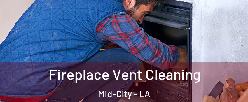 Fireplace Vent Cleaning Mid-City - LA