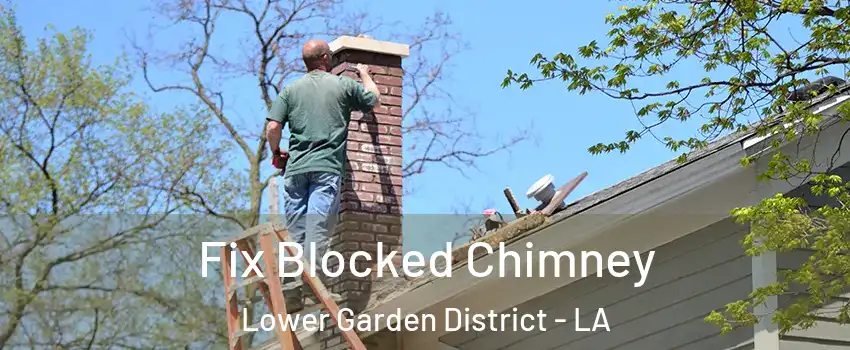 Fix Blocked Chimney Lower Garden District - LA