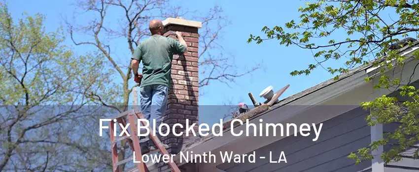 Fix Blocked Chimney Lower Ninth Ward - LA