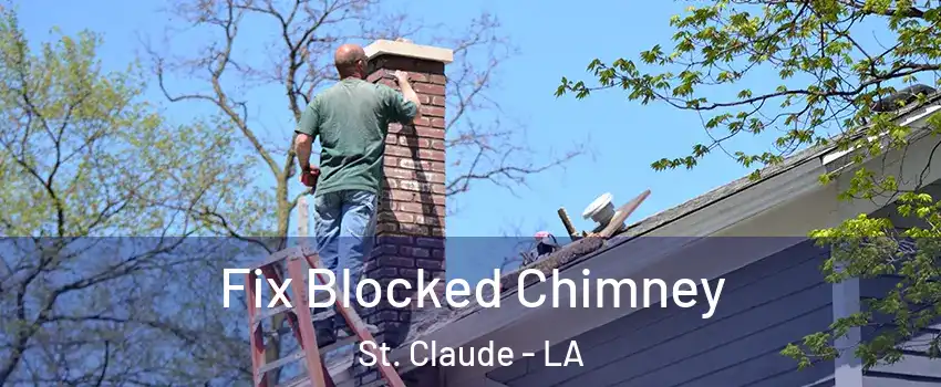 Fix Blocked Chimney St. Claude - LA