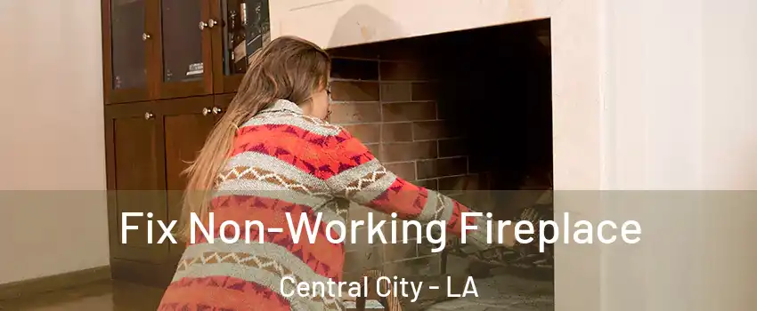 Fix Non-Working Fireplace Central City - LA