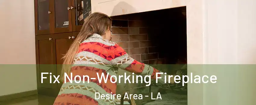 Fix Non-Working Fireplace Desire Area - LA