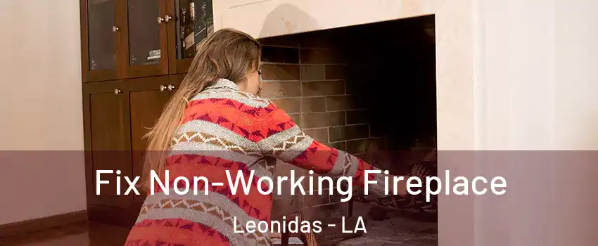 Fix Non-Working Fireplace Leonidas - LA