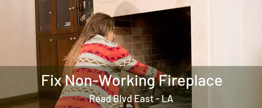 Fix Non-Working Fireplace Read Blvd East - LA