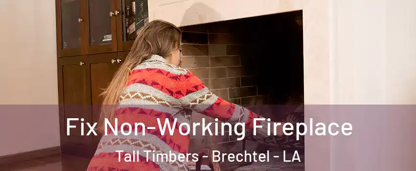 Fix Non-Working Fireplace Tall Timbers - Brechtel - LA