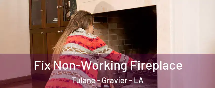 Fix Non-Working Fireplace Tulane - Gravier - LA