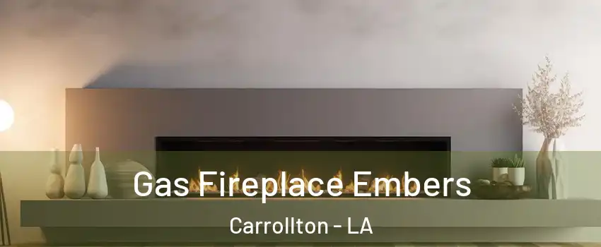 Gas Fireplace Embers Carrollton - LA