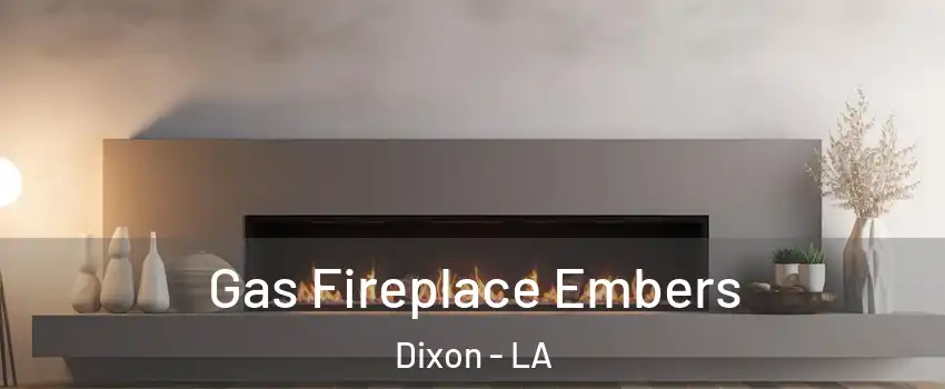 Gas Fireplace Embers Dixon - LA