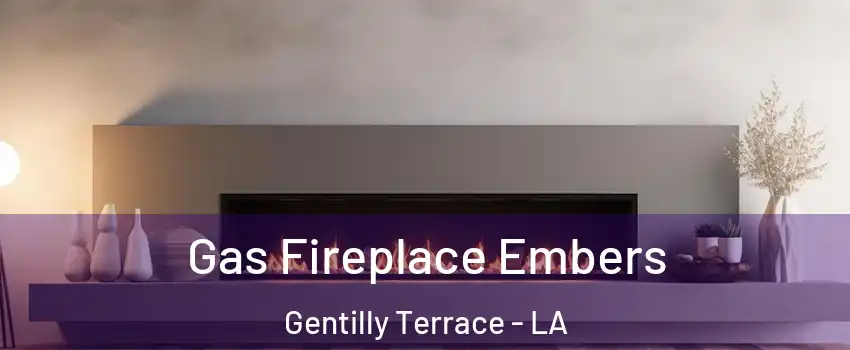 Gas Fireplace Embers Gentilly Terrace - LA