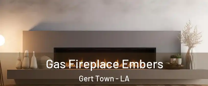 Gas Fireplace Embers Gert Town - LA