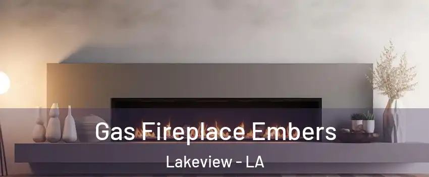 Gas Fireplace Embers Lakeview - LA