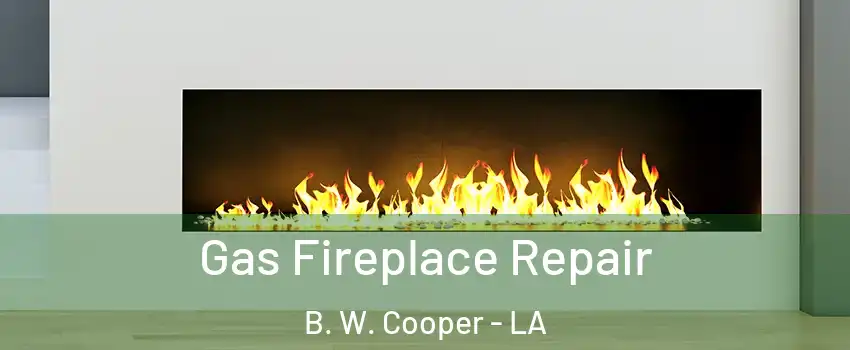 Gas Fireplace Repair B. W. Cooper - LA