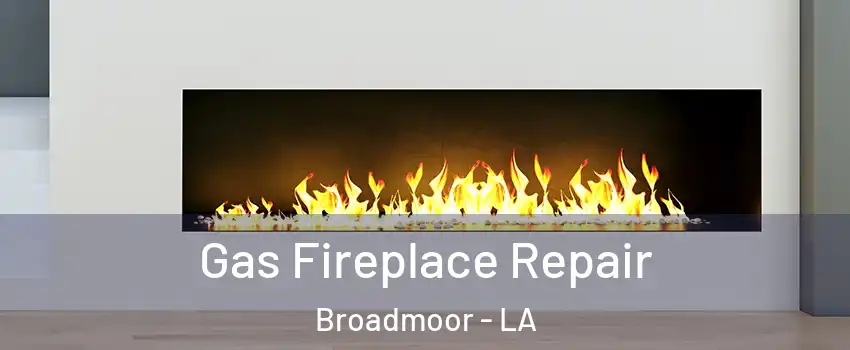 Gas Fireplace Repair Broadmoor - LA